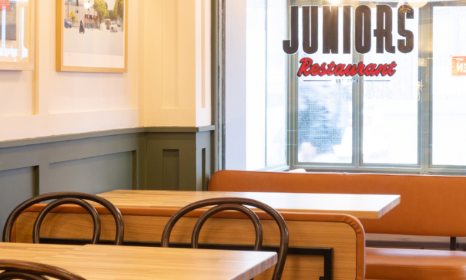 Juniors Restaurant Ireland I Studio Forja I Restaurant Concept Design